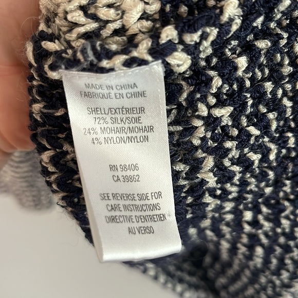 Theyskens’ Theory silk blend open weave fishermans sweater - Picture 7 of 7